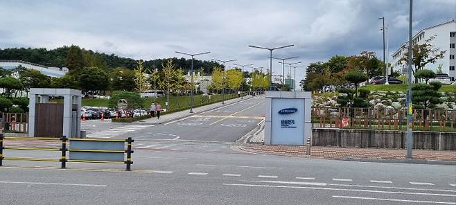 연동면 삼성전기 전경. 사진=이희택 기자.