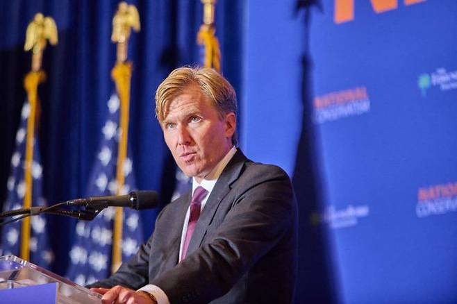 엘브리지 콜비 미국 국방부 정책담당 차관. 엑스(X, 옛 트위터)