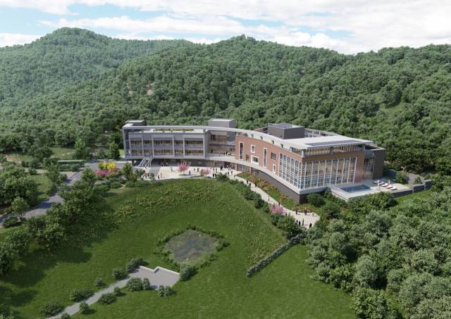 고성 자란도 해양치유센터 조감도. 고성군 제공