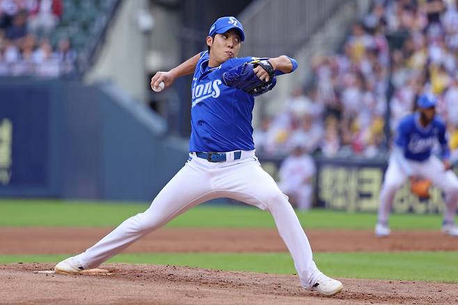 2024 시즌 다승왕 원태인 ‘8년차 최고’ 연봉 10억원에 삼성과 재계약