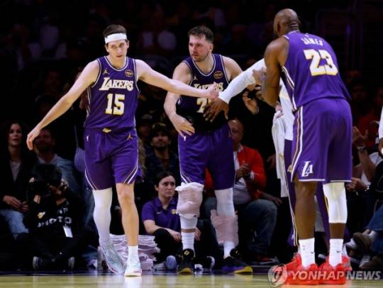 LA 레이커스. 사진[AFP=연합뉴스]