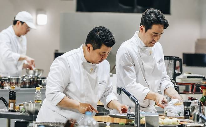 ‘흑백요리사2’ 최강록, 정호영, 샘킴. 사진|넷플릭스