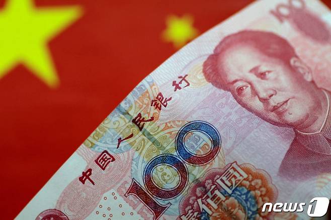 중국 위안화 지폐 ⓒ 로이터=뉴스1
