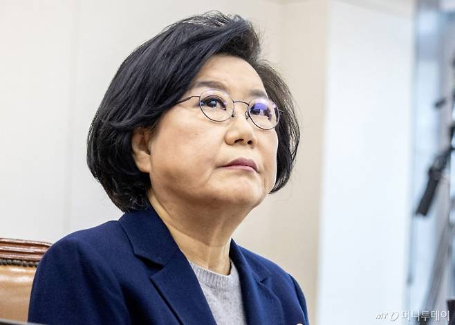 (서울=뉴스1) = 이재명 대통령은 25일 청와대에서 홍익교 정무수석의 브리핑을 통해 이혜훈 기획예산처 장관 후보자의 지명을 철회했다고 밝혔다. 사진은 23일 국회에서 열린 인사청문회에 출석한 이혜훈 장관 후보자. (뉴스1 DB) 2026.1.25/뉴스1  Copyright (C) 뉴스1. All rights reserved. 무단 전재 및 재배포,  AI학습 이용 금지. /사진=(서울=뉴스1)