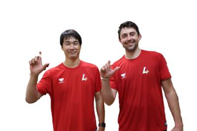 왼쪽부터 SSG 타케다 쇼타와 앤서니 베니지아노. SSG랜더스 제공