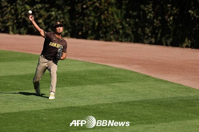 샌디에이고 파드리스의 일본인 에이스 다르빗슈 유. /AFPBBNews=뉴스1