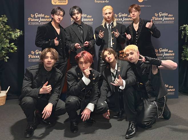 스트레이 키즈, 佛 영부인 초청 자선행사 출격…막강한 글로벌 영향력