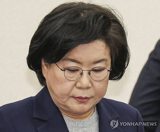 지명 철회된 이혜훈 기획예산처 장관 후보자 (서울=연합뉴스) 이재명 대통령이 25일 이혜훈 기획예산처 장관 후보자의 지명을 철회했다. 사진은 지난 23일 국회 재정경제기획위원회에서 열린 인사청문회 출석 모습. 2026.1.25 [공동취재] photo@yna.co.kr