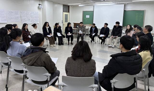 전북교육청의 관계회복 숙려제 프로그램 운영 모습/전북교육청 제공