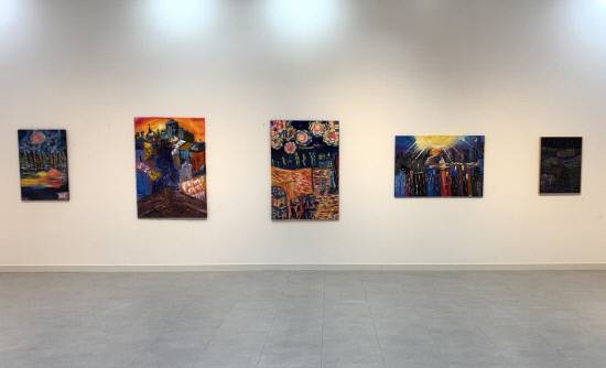 '마음을 그리다'展 전시 모습. 사진=경남문예진흥원