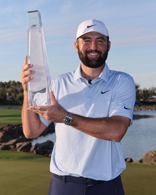 천하무적 셰플러(사진=PGA 골프 공식 SNS)