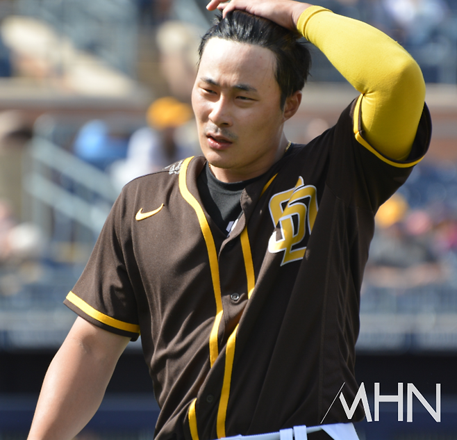 (샌디에이고 시절의 김하성)