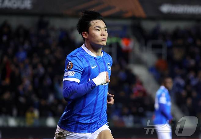 헹크의 오현규ⓒ 로이터=뉴스1