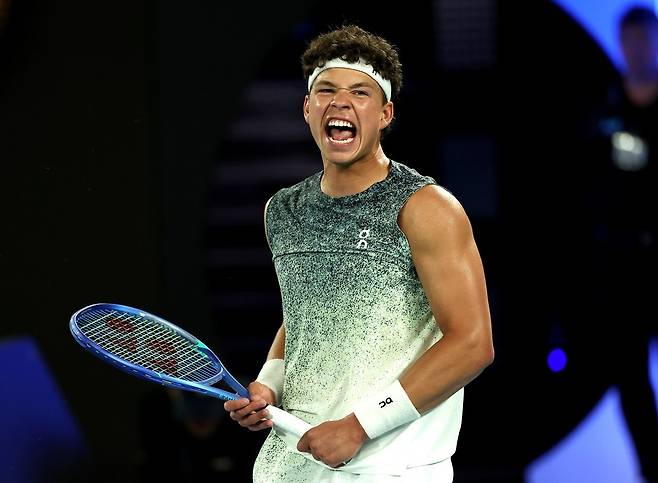 통산 3번째 호주오픈 8강에 오른 벤 쉘튼. 게티이미지코리아