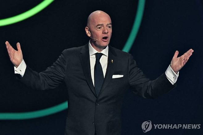 잔니 인판티노 FIFA 회장.연합뉴스
