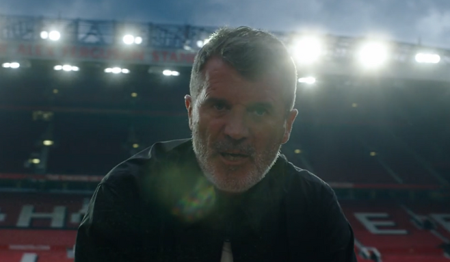 맨유의 전설 '로이 킨' (맨체스터 유나이티드 홍보 영상 이미지 갈무리)