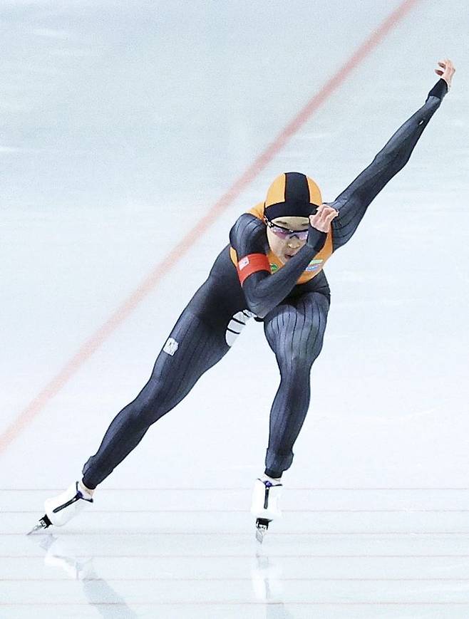 스피드스케이팅 김민선 선수.