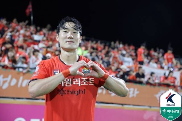 ▲ 강원FC 이유현. 한국프로축구연맹 제공