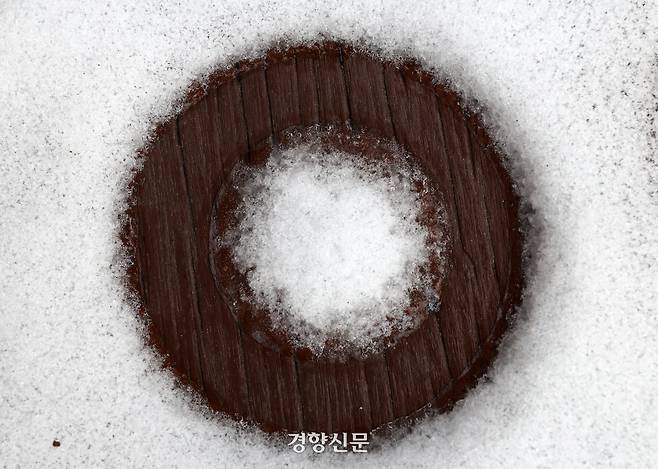 눈의 흔적. 2026.1.26. 정지윤 선임기자