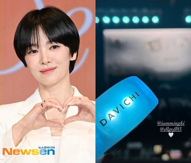 뉴스엔 DB, 송혜교 소셜미디어