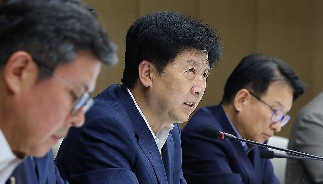 발언하는 오기형 더불어민주당 코스피5000특위 위원장. 연합뉴스