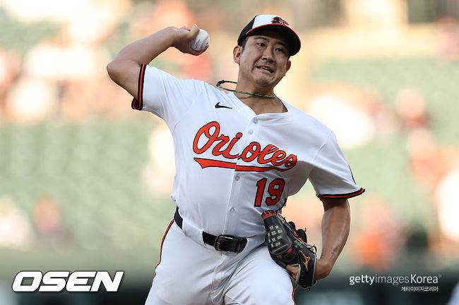 [사진] 볼티모어 오리올스 스가노 토모유키. ⓒGettyimages(무단전재 및 재배포 금지)