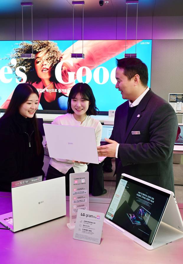 LG전자가 2026년형 LG 그랩 출시에 맞춰 프로모션행사를 진행한다.사진=LG전자