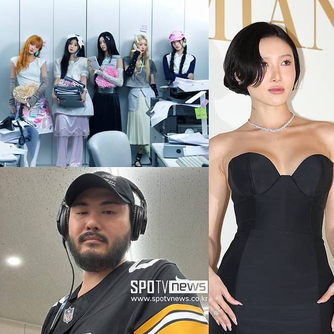 ▲ 아일릿, 화사, 카더가든(왼쪽 위부터 시계방향). ⓒ곽혜미 기자, 빌리프랩, 카더가든 SNS