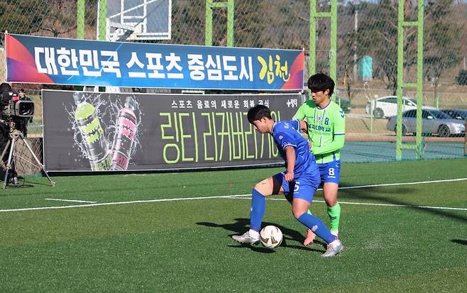 ▲ 중앙대 수비수 이탁호. ⓒ한국대학축구연맹