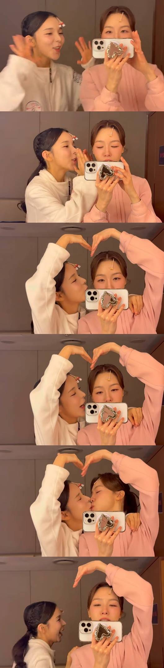 방민아 박진주 /사진=개인계정