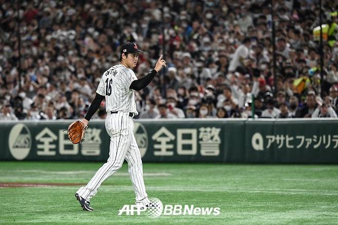 2023 월드베이스볼클래식(WBC) 대회 당시 일본 야구 대표팀의 모습. /AFPBBNews=뉴스1