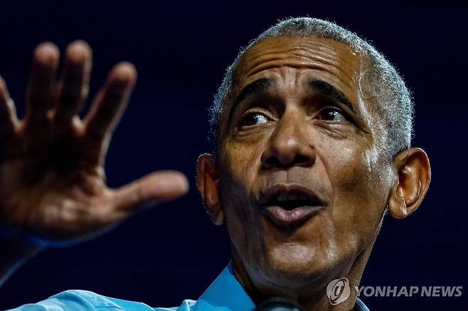 오바마 전 미국 대통령 [AFP 연합뉴스 자료사진. 재판매 및 DB 금지]