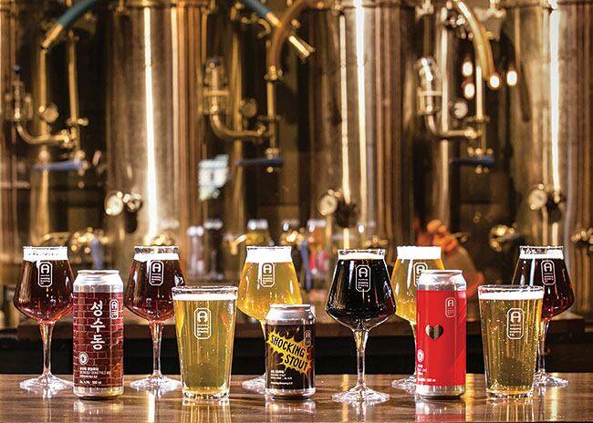 어메이징브루잉컴퍼니 맥주 제품들. /어메이징컴퍼니 제공