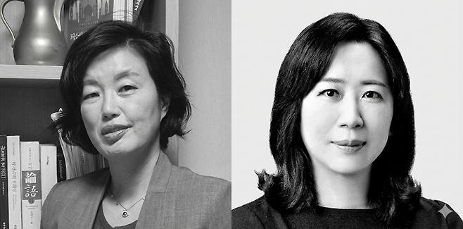 왼쪽부터 장지향 아산정책연구원 지역연구센터장, 구기연 서울대 아시아연구소 교수.