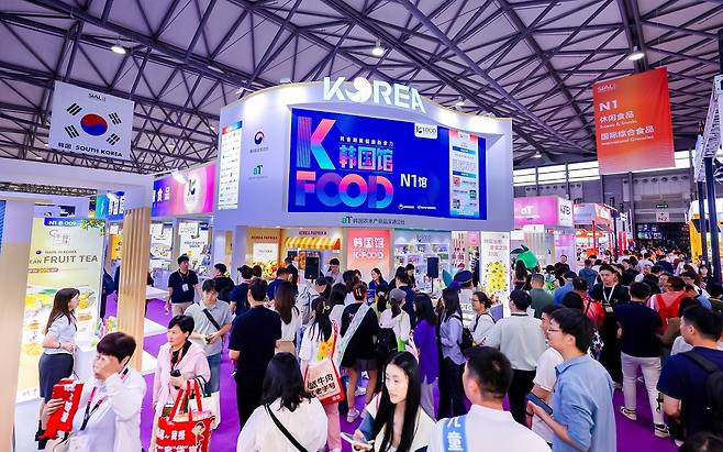 2025 SIAL 상하이 식품박람회 한국관 전경 [aT 제공]