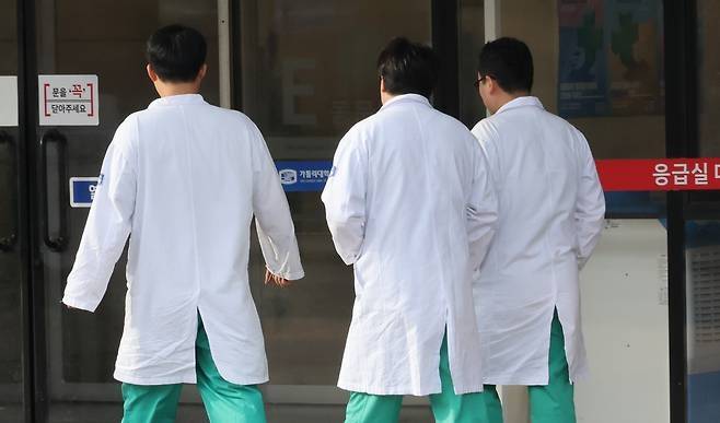 서울 한 대학병원 응급실 모습. 기사 본문과 직접적인 관련 없음 [연합뉴스]