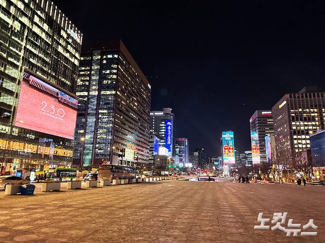 광화문광장. 서진우 인턴기자