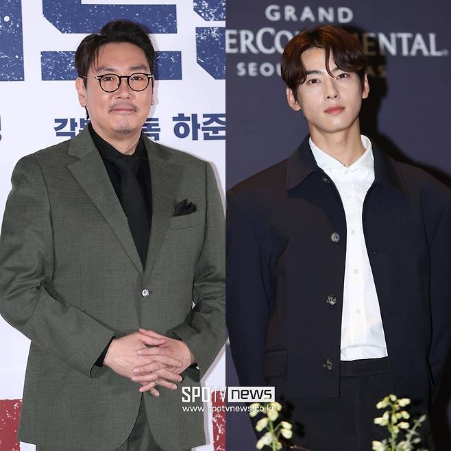 ▲ 조진웅(왼쪽), 차은우. ⓒ곽혜미 기자