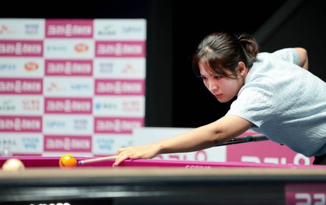 우리금융캐피탈 스롱 피아비. /사진=PBA 투어 제공