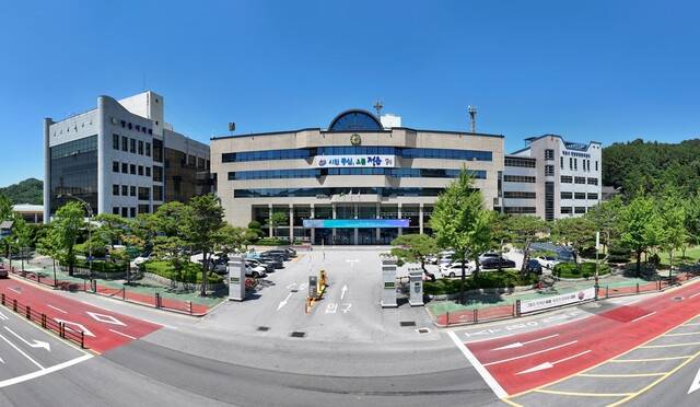정읍시청 전경