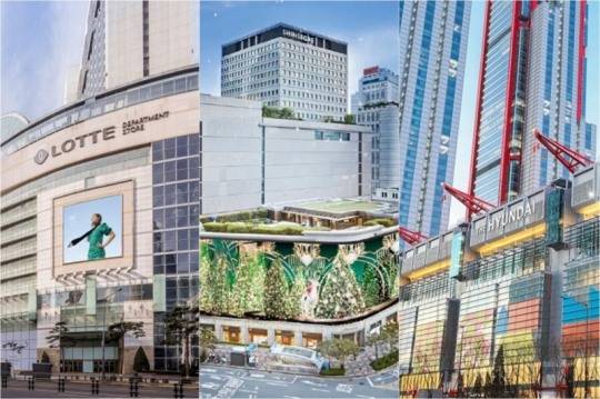 백화점 3사. /사진제공=롯데, 신세계, 현대