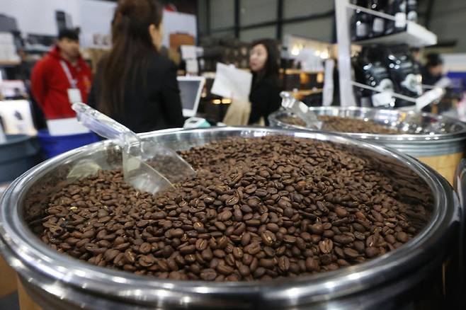 로스팅된 원두.(사진=연합뉴스)