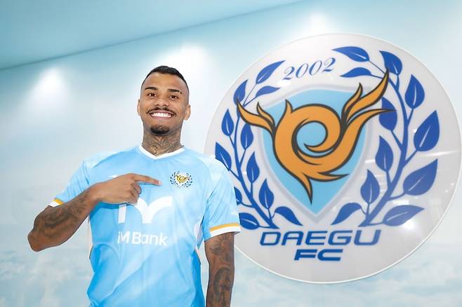 '다이렉트 승격 도전' 대구FC, 마지막 퍼즐 맞췄다! 세라핌 영입...세징야-에드가와 삼격편대