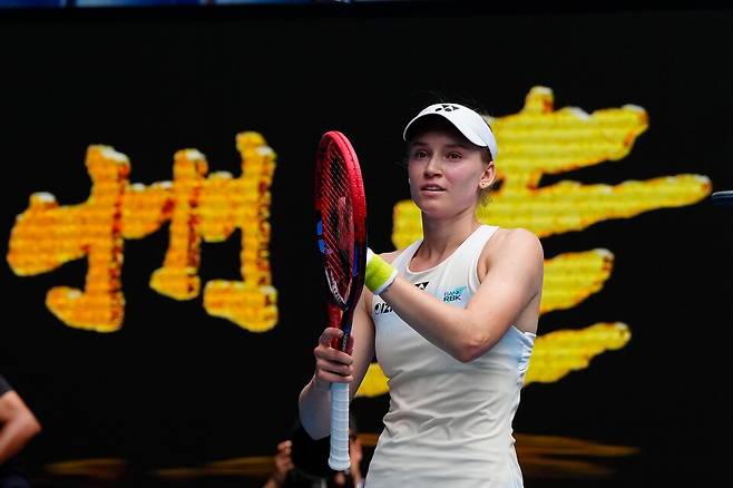 만족스러운 경기력을 보여줬던 리바키나 / 게티이미지코리아