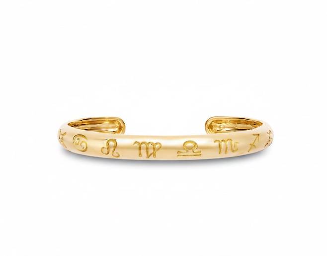 1978년 제작된 옐로우 골드 레데스타니 브레이슬릿.