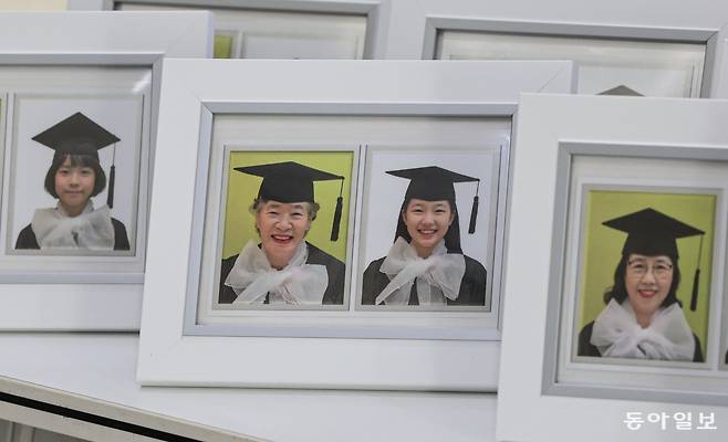 ‘어린시절 나였다면’ AI가 바꾼 만학도의 졸업사진. 이한결 기자 always@donga.com