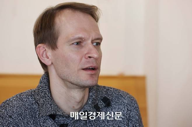 벨랴코프 일리야 수원대 교수. [한주형기자]