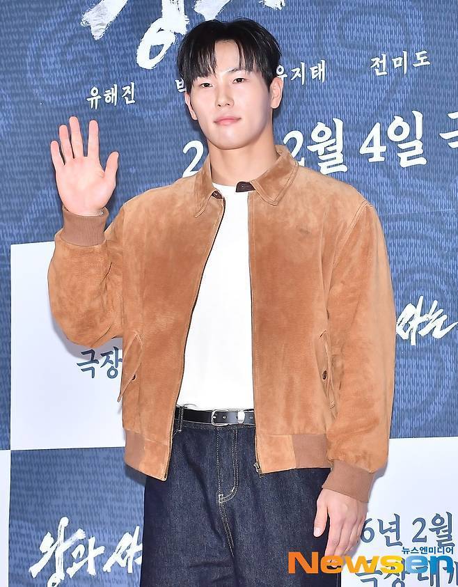 영화 ‘왕과 사는 남자’ VIP 시사회에 참석한 윤성빈(뉴스엔DB)