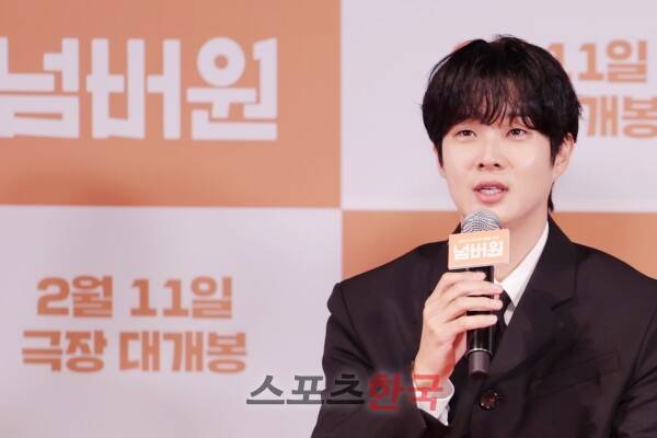 영화 '넘버원'(김태용 감독) 언론 배급 시사회에 참석한 배우 최우식 ⓒ이혜영 기자 lhy@hankooki.com