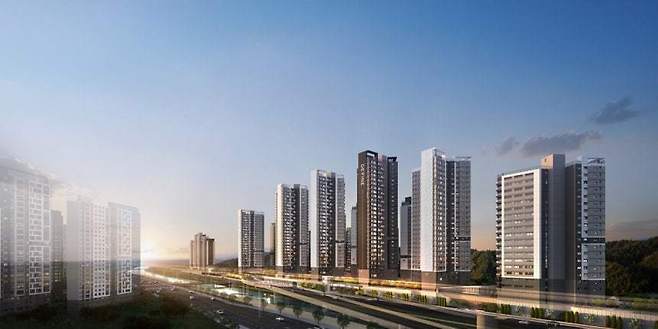 SK에코플랜트 ‘드파인 연희’ 투시도 (SK에코플랜트 제공)